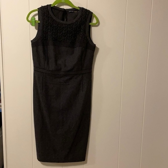 Magashoni Wool Detailed Sleeveless Dress - Picture 1 of 5